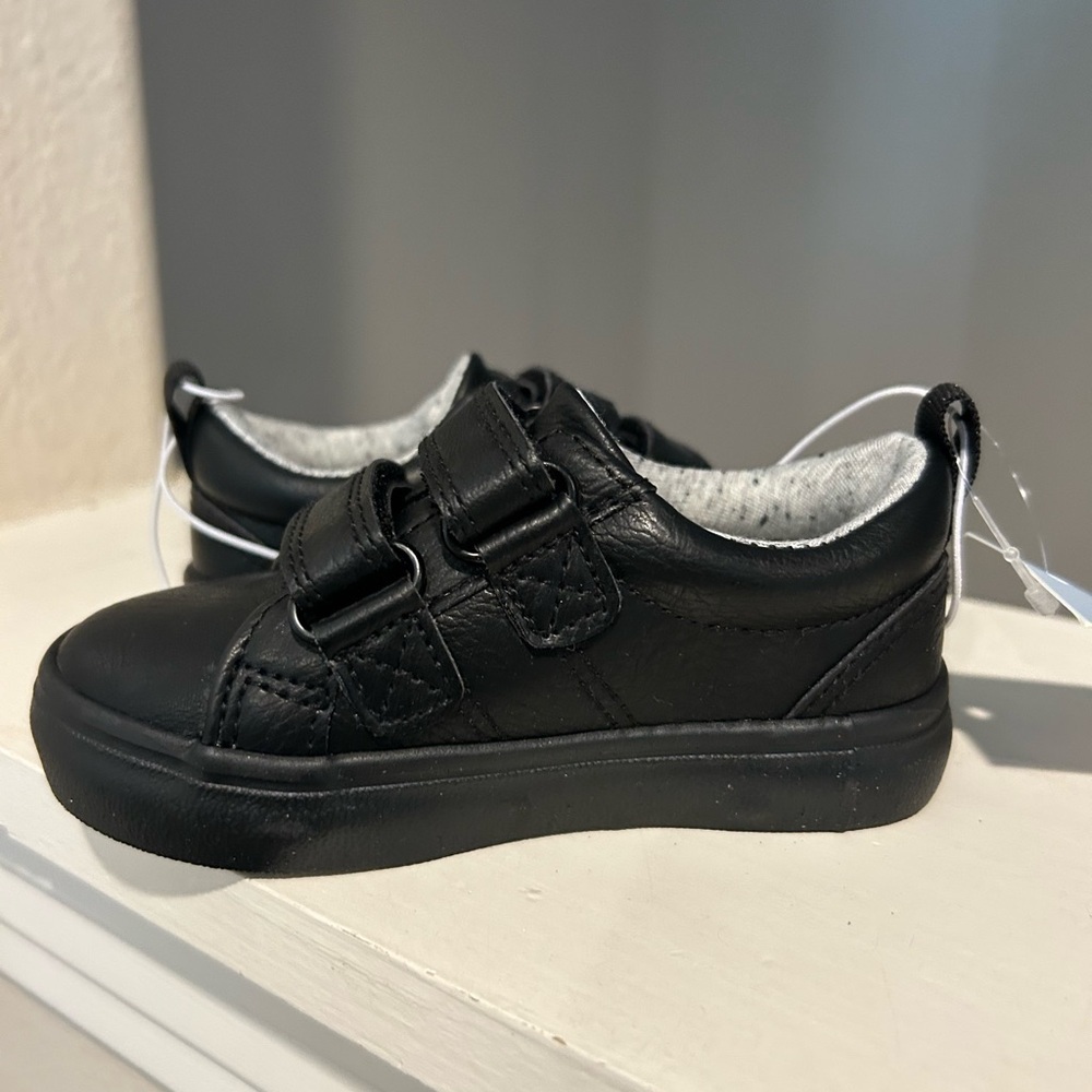 Cat & Jack Toddler Boys' Dino Shoes Black Hook Loop Infant Baby Multiple Sizes - Picture 3 of 10